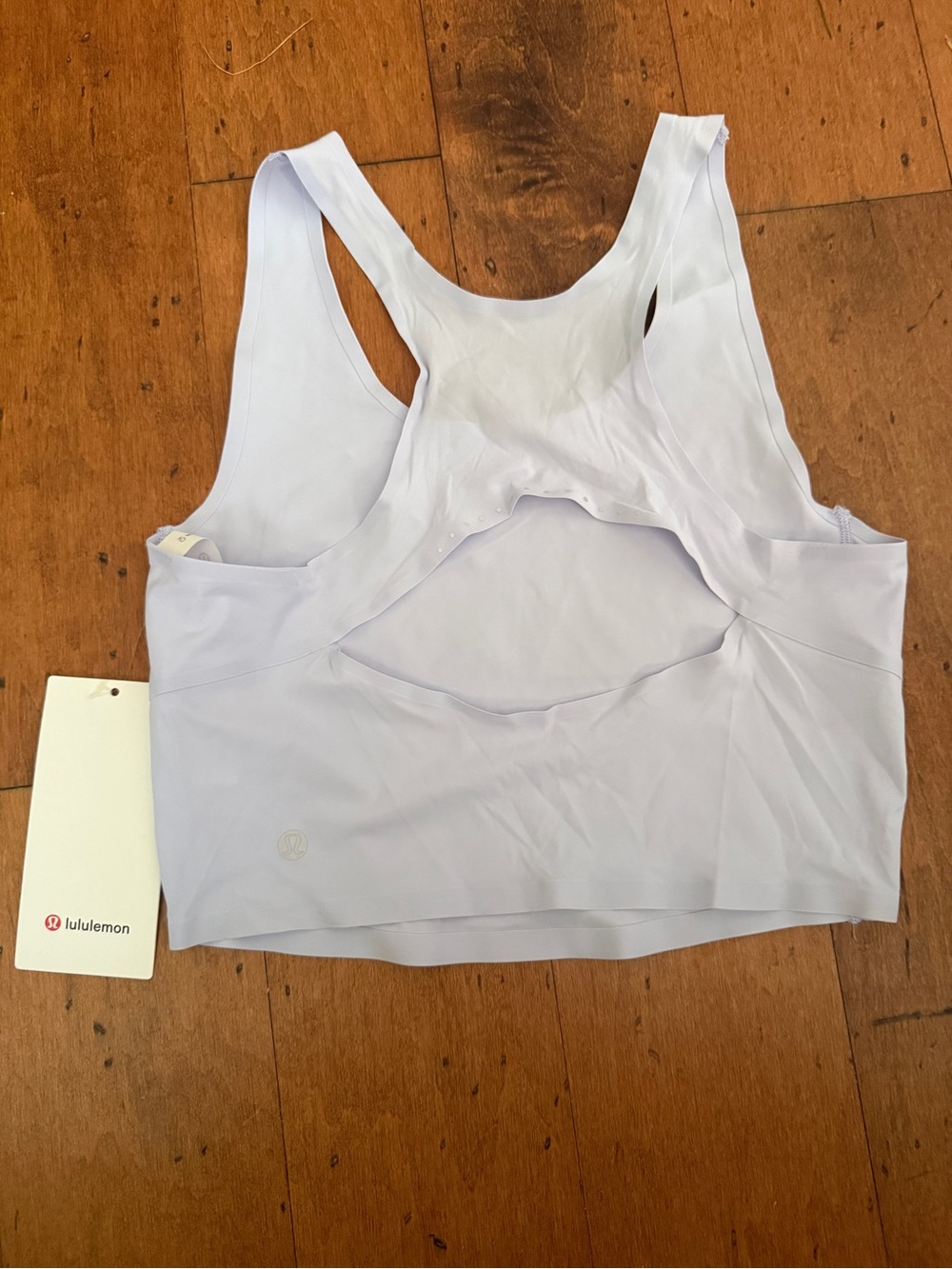 🍋🍋lululemon athletica Fast and Free Tank Top Light-serene blue colorway, sz S - Picture 3 of 8